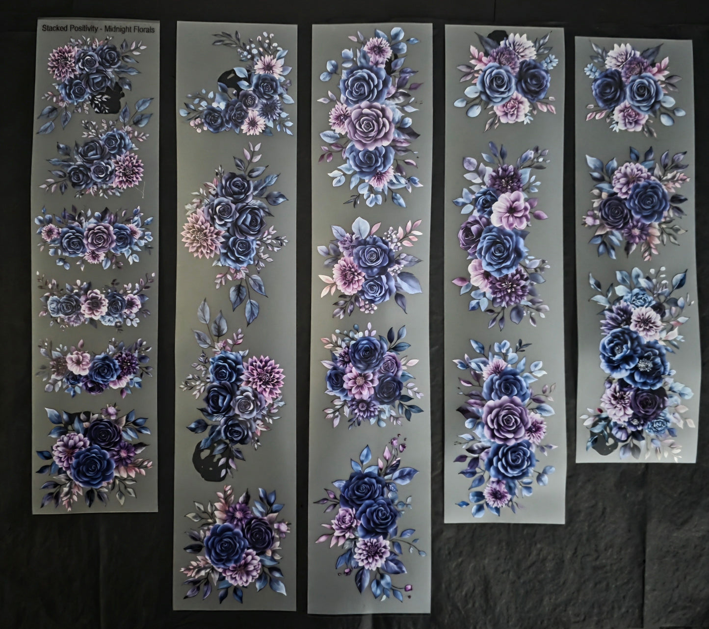 Midnight Florals 7cm