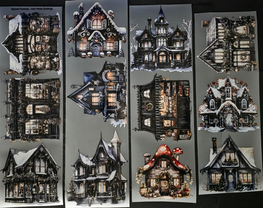Giant Dark Winter Building 12mm