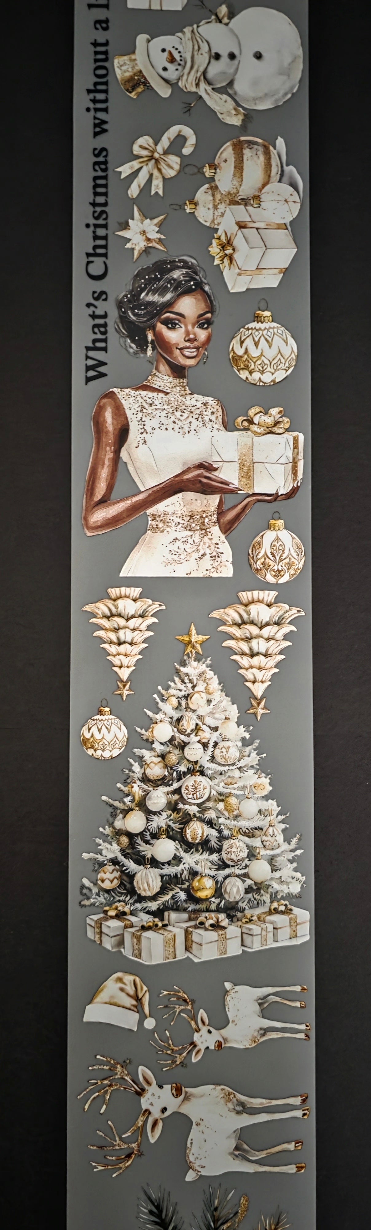 Golden Christmas 7cm