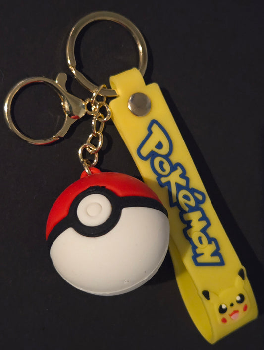 Pokè Ball Pokèmon character key chain