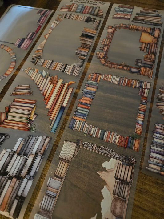GIANT BOOKSHELF FRAMES - 12CM X 150CM - APRIL LAUNCH