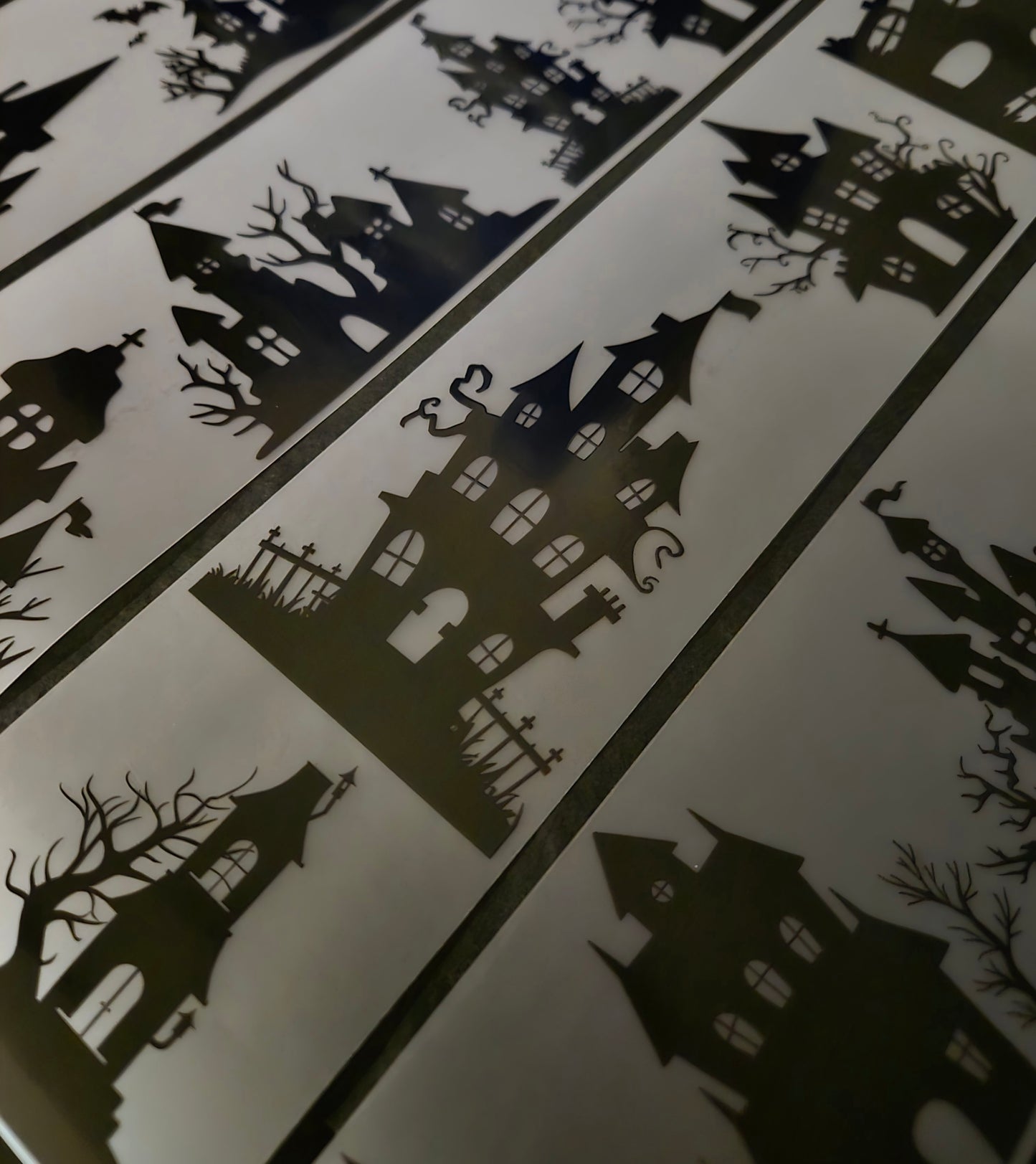 Silhouette Houses 7cm