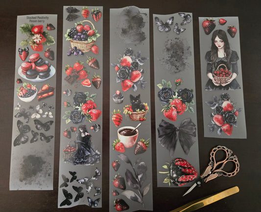 POISON BERRY - 7CM X 150CM - APRIL RELEASE