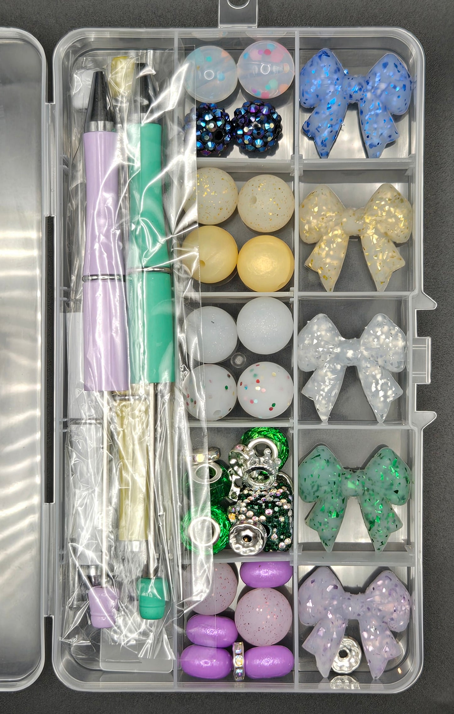 Speckled bows pen kit