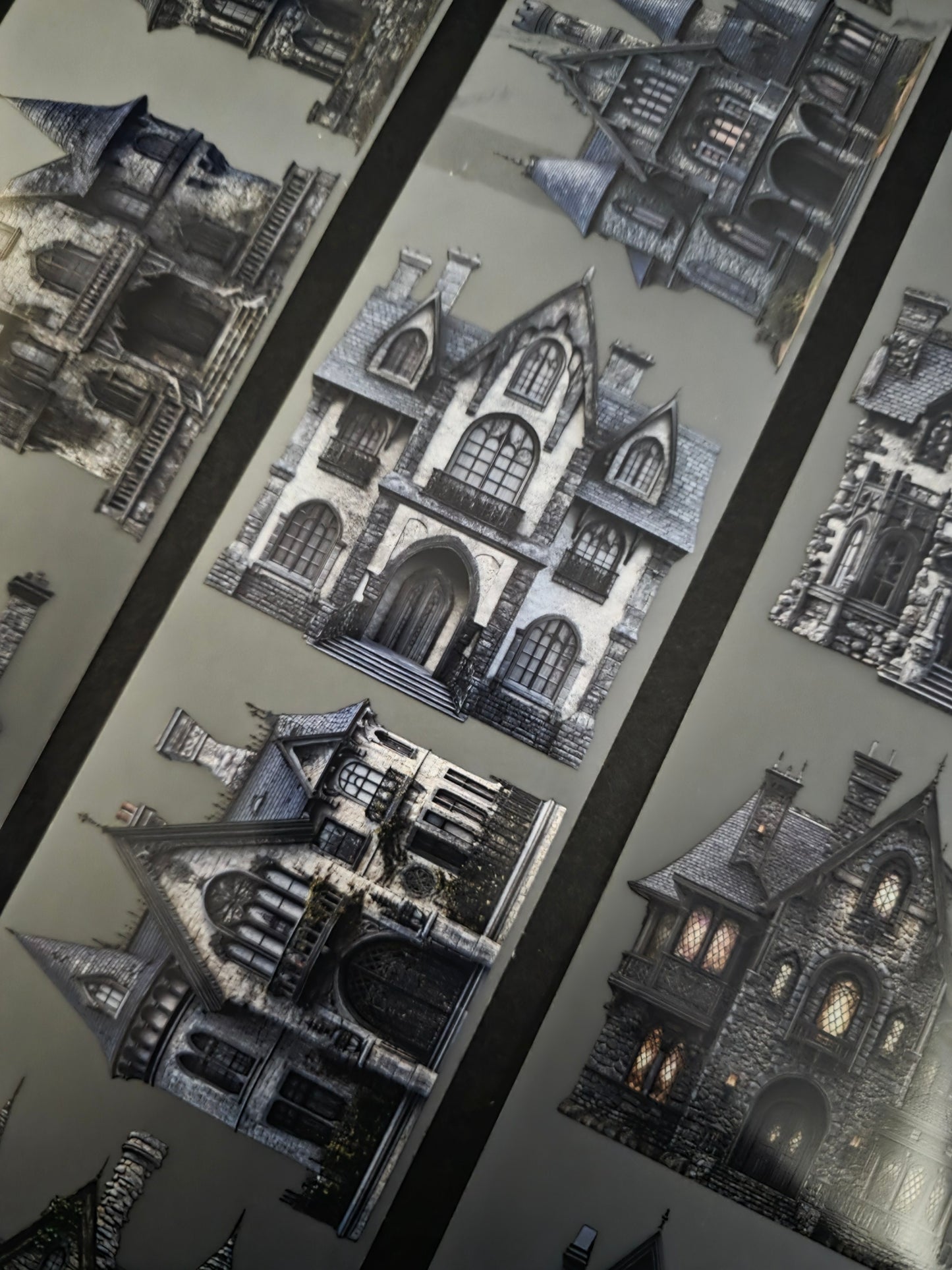 Gothic Houses 7cm