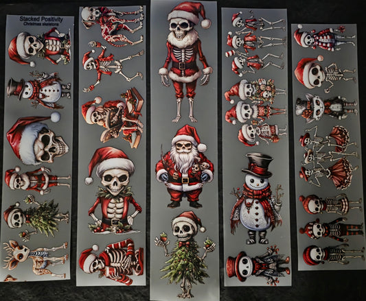 Christmas Skeletons 7mm