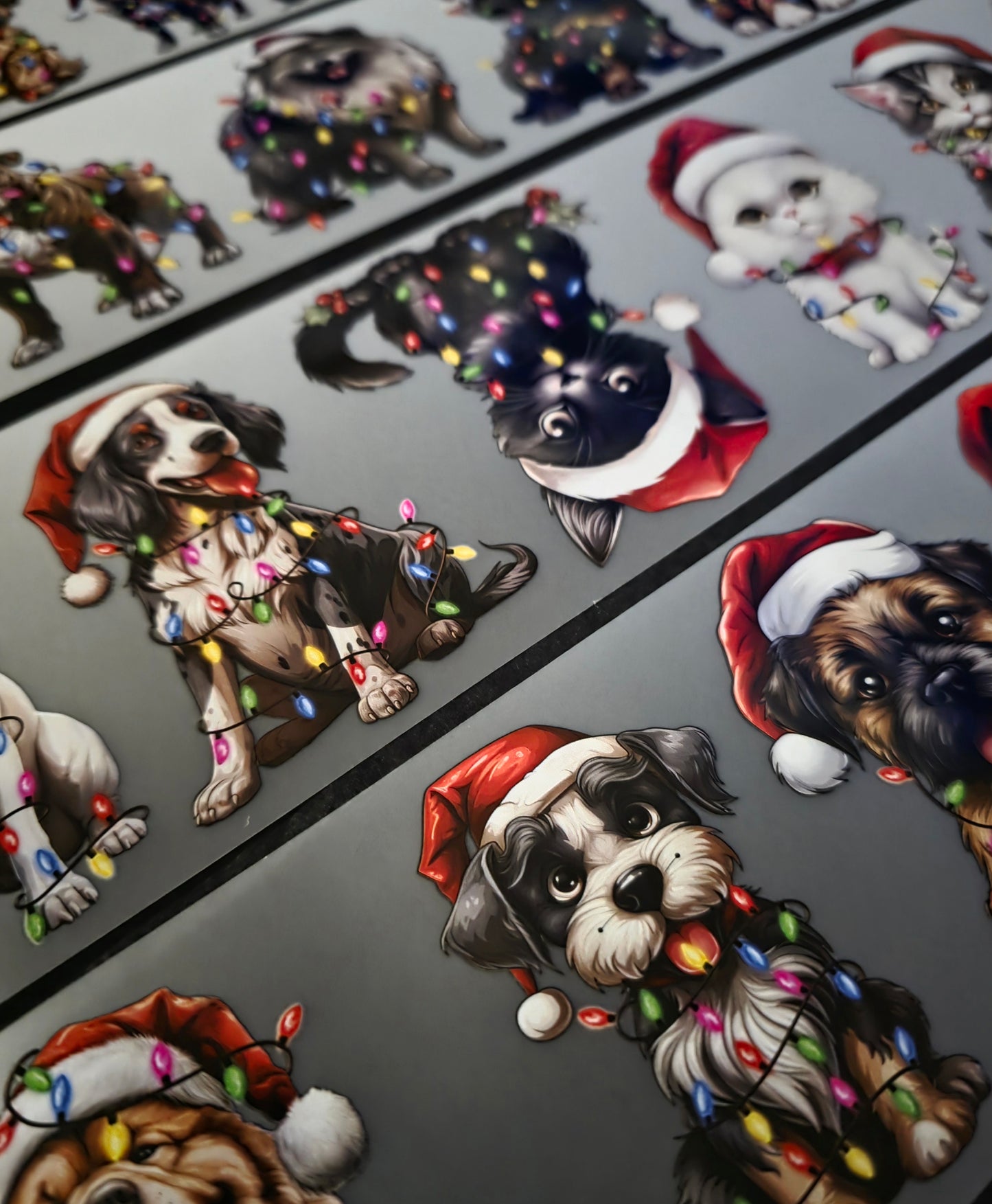 Christmas Dogs & Cats 7mm