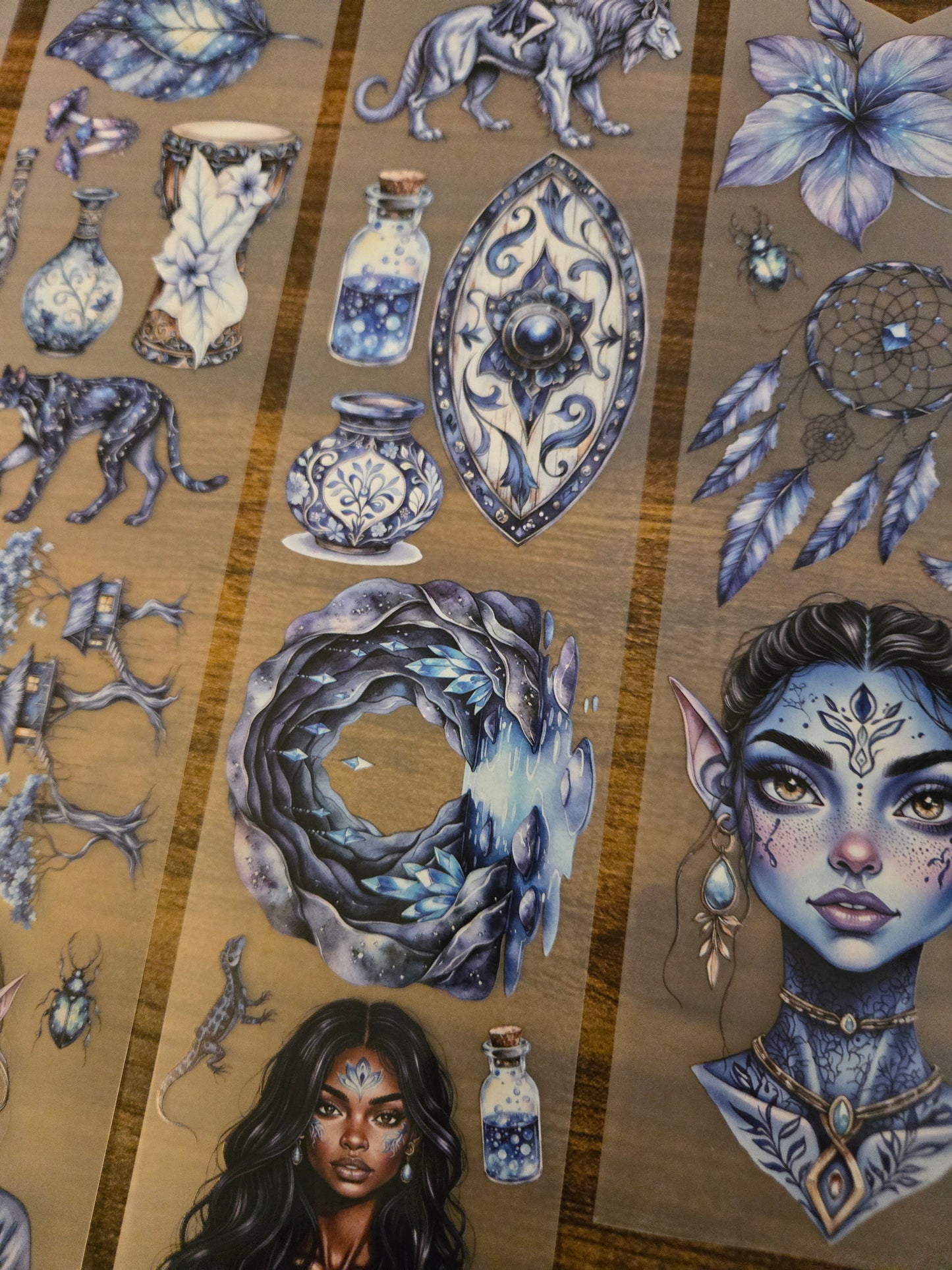 BLUE LAND - MAY LAUNCH - 7CM BY 150CM