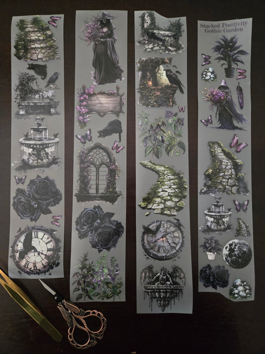 GOTHIC GARDEN - 7CM X 12CM - MARCH RELEASE