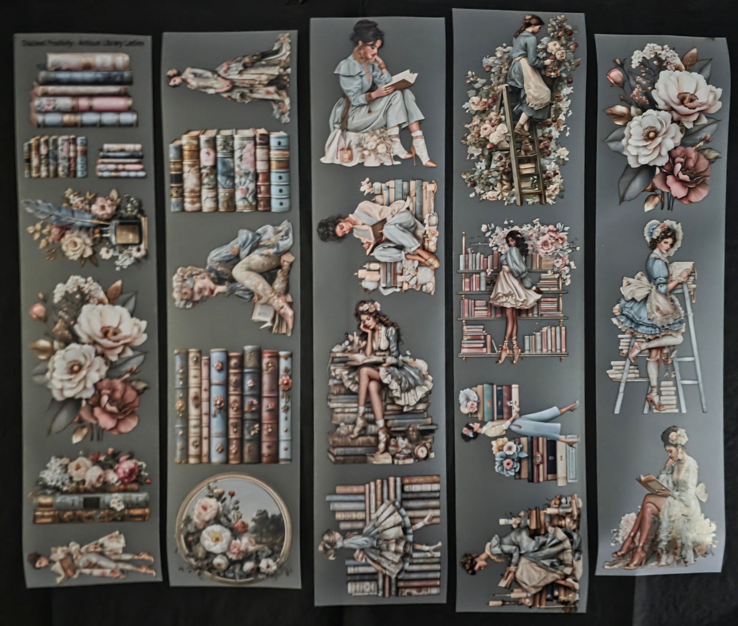 Antique Library Ladies 7cm