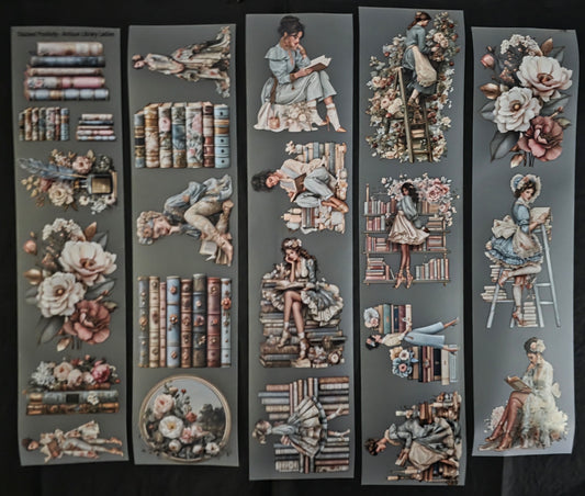 Antique Library Ladies 7cm