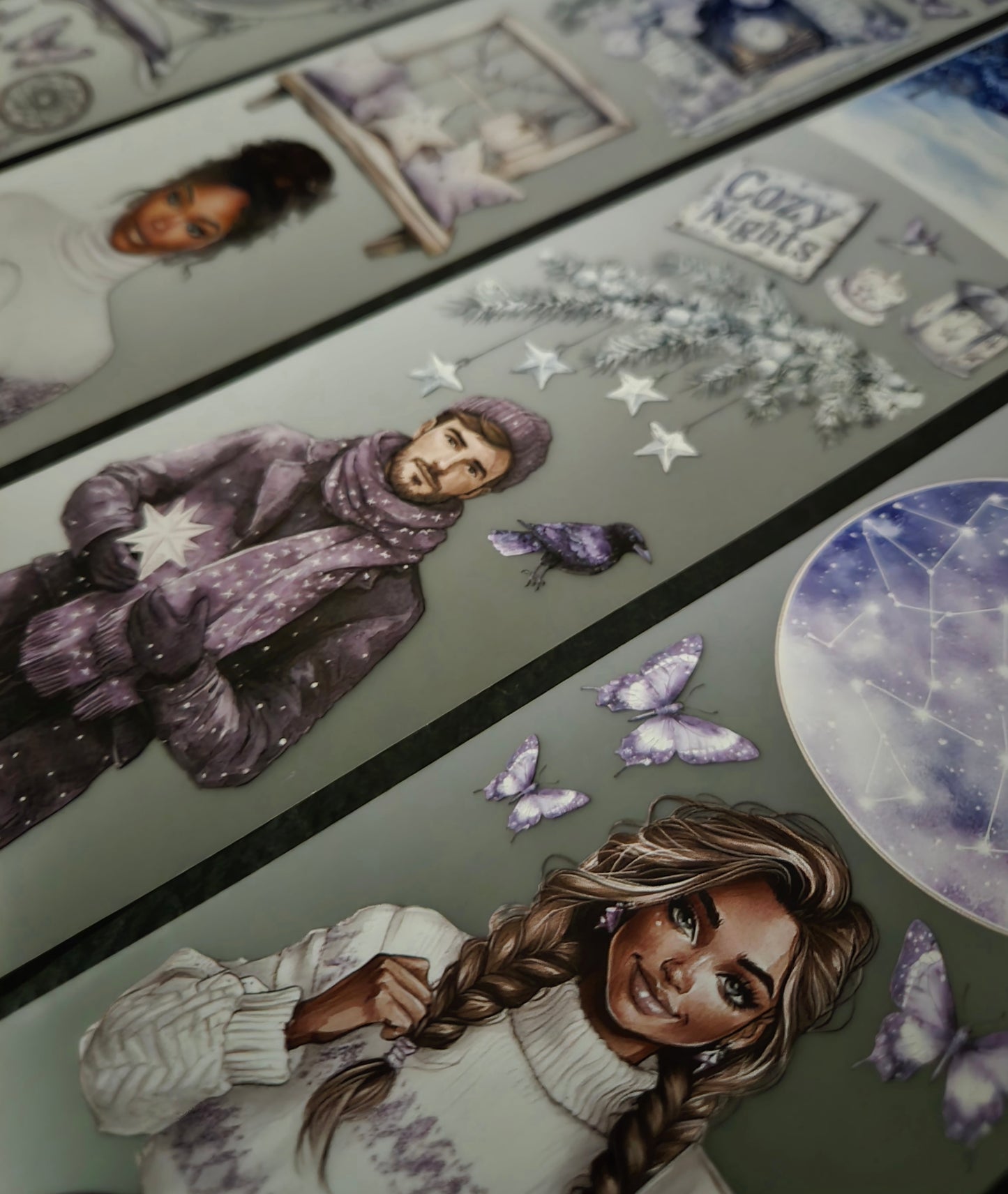 Purple Winter Nights 7mm