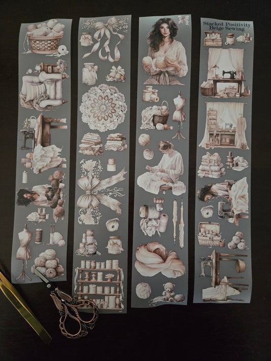 BEIGE SEWING - 7CM X 150CM