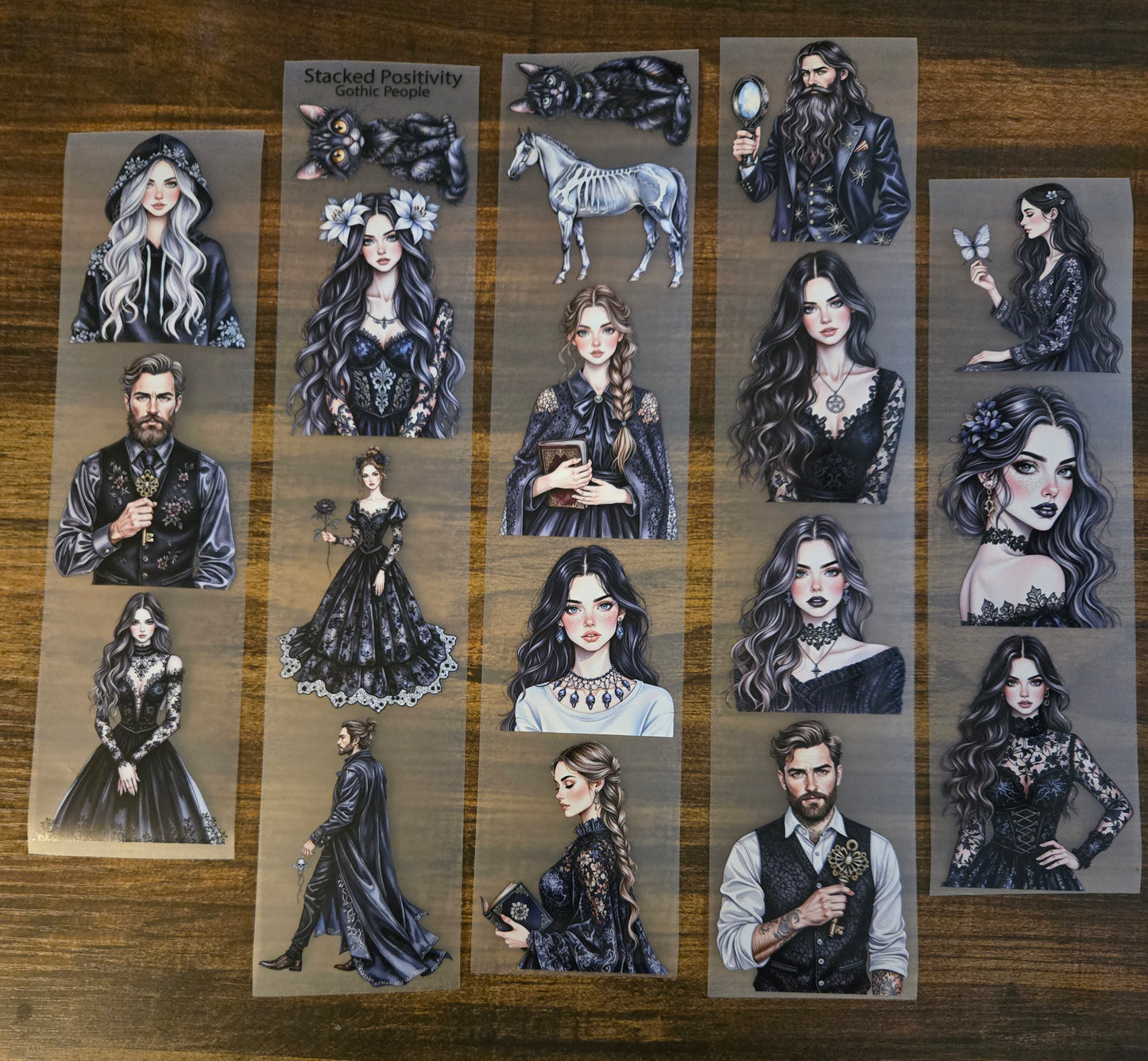 GOTHIC PEOPLE MAY LAUNCH - 7CM BY 150CM