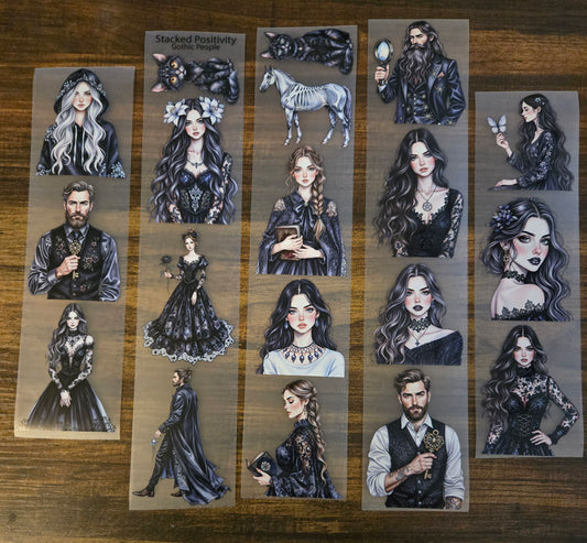 GOTHIC PEOPLE MAY LAUNCH - 7CM BY 150CM
