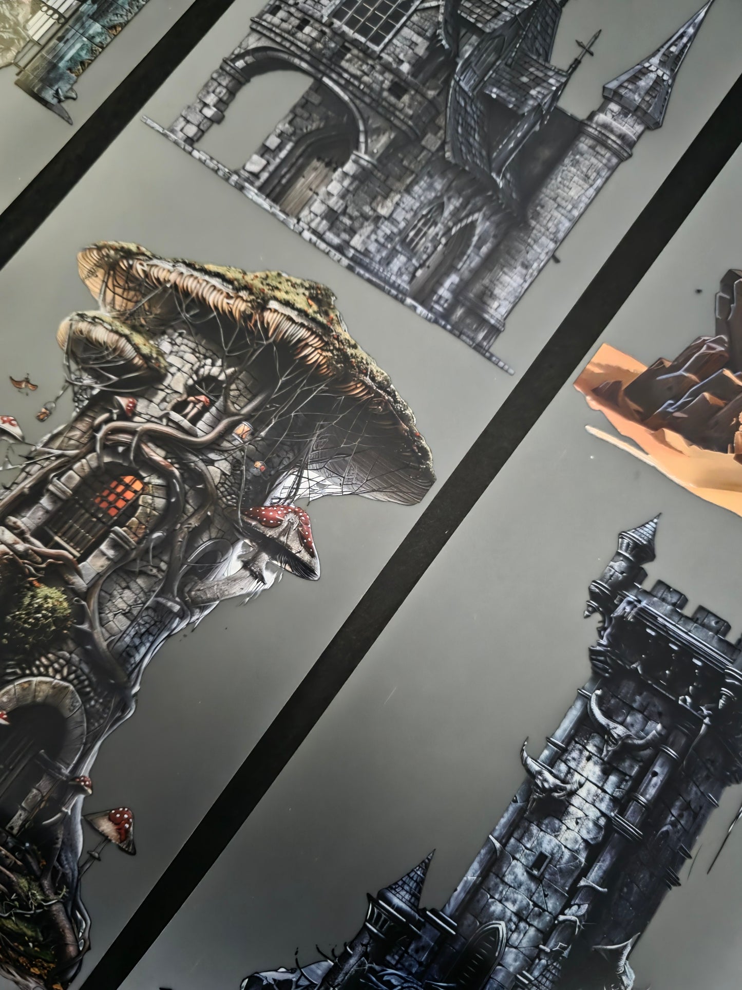 Giant Fantasy Towers 12cm