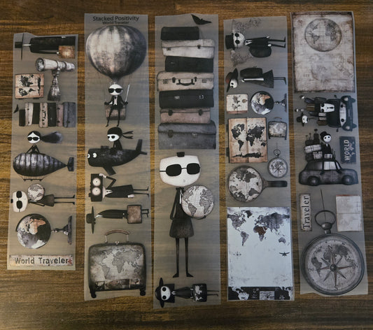 WORL TRAVELER - MAY LAUNCH - 7CM BY 150CM