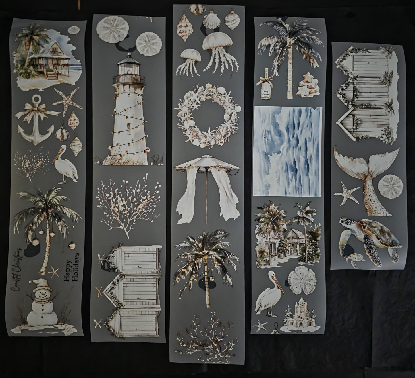 Coastal Christmas 7cm