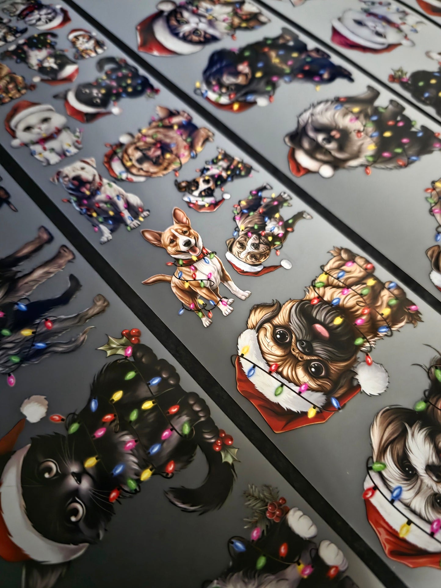 Christmas Dogs & Cats 7mm
