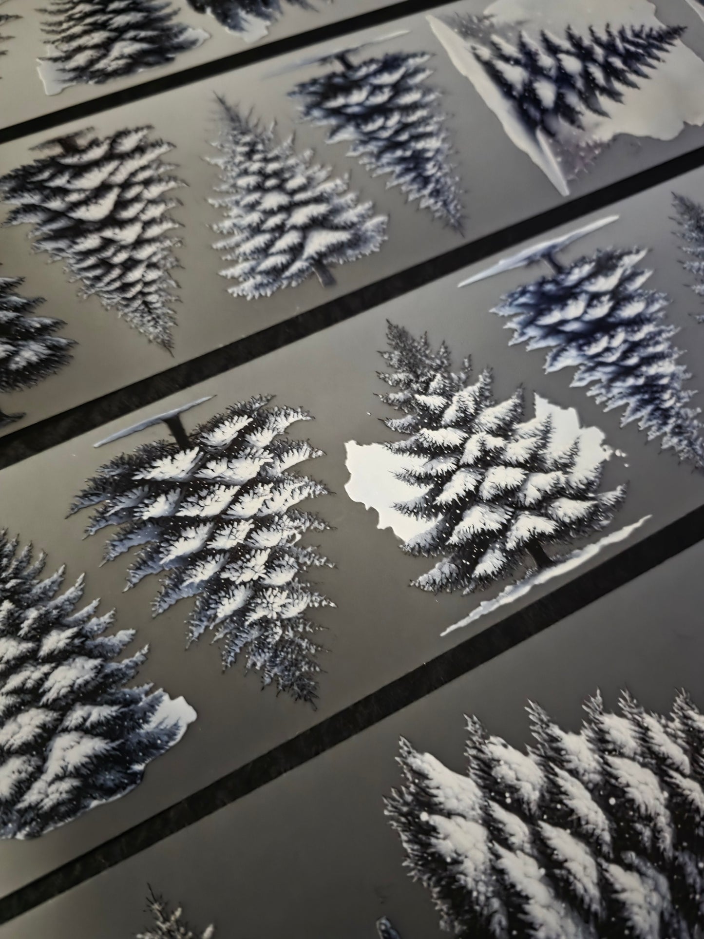 Small Snowy Pines 7mm