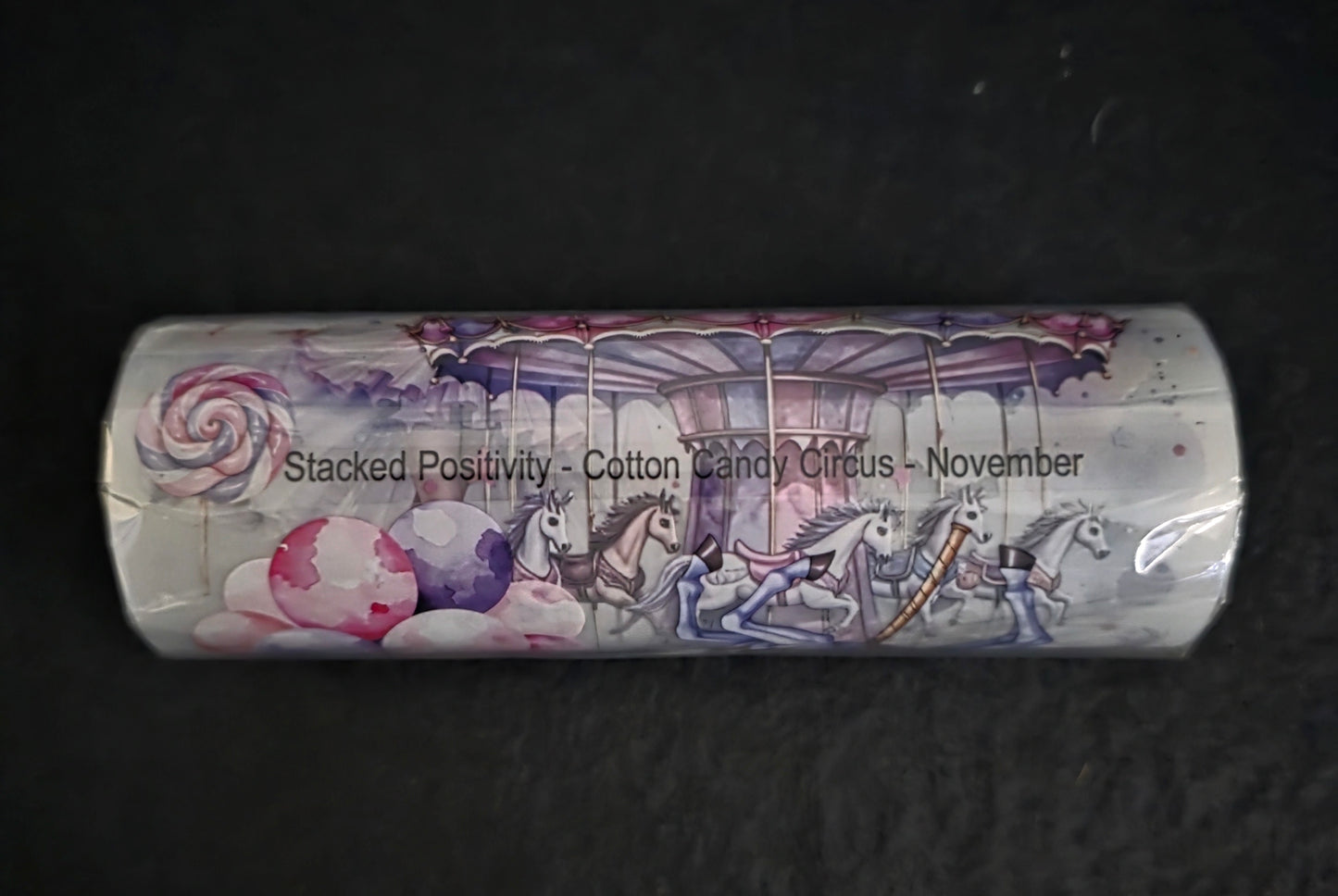 Cotton Candy Circus 12cm (2 loop roll)
