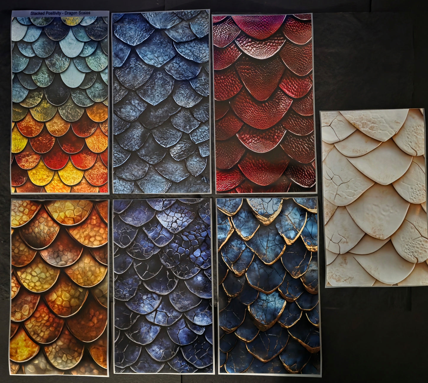 Giant Dragon Scales 12mm
