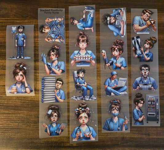 FUNNY NURSE - MAY LAUNCH - 7CM BY 150CM