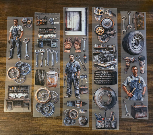 MECHANIC - MAY LAUNCH - 7CM X 12CM
