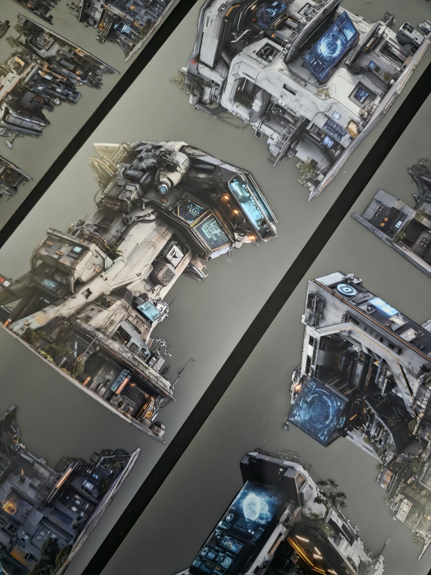 Giant Cyber City 12cm
