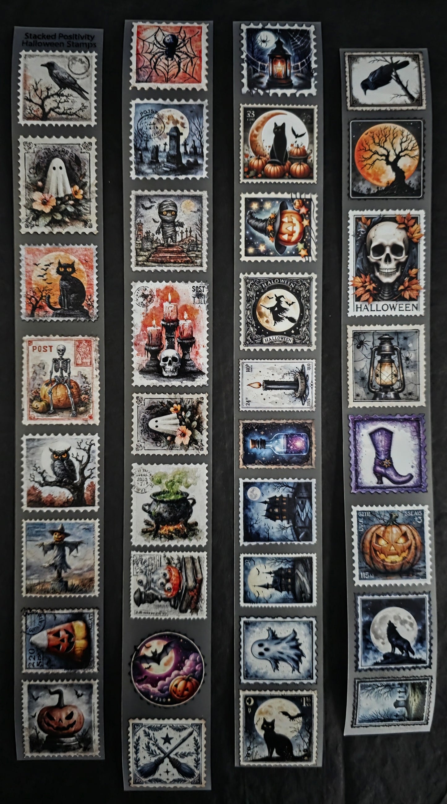 Mini Halloween Stamps 🎃 3cm