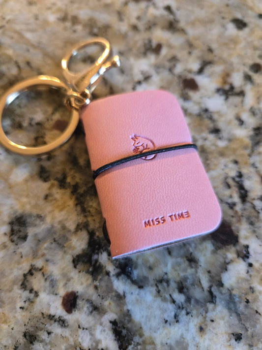 Pink FOX MICRO JOURNAL KEYCHAIN