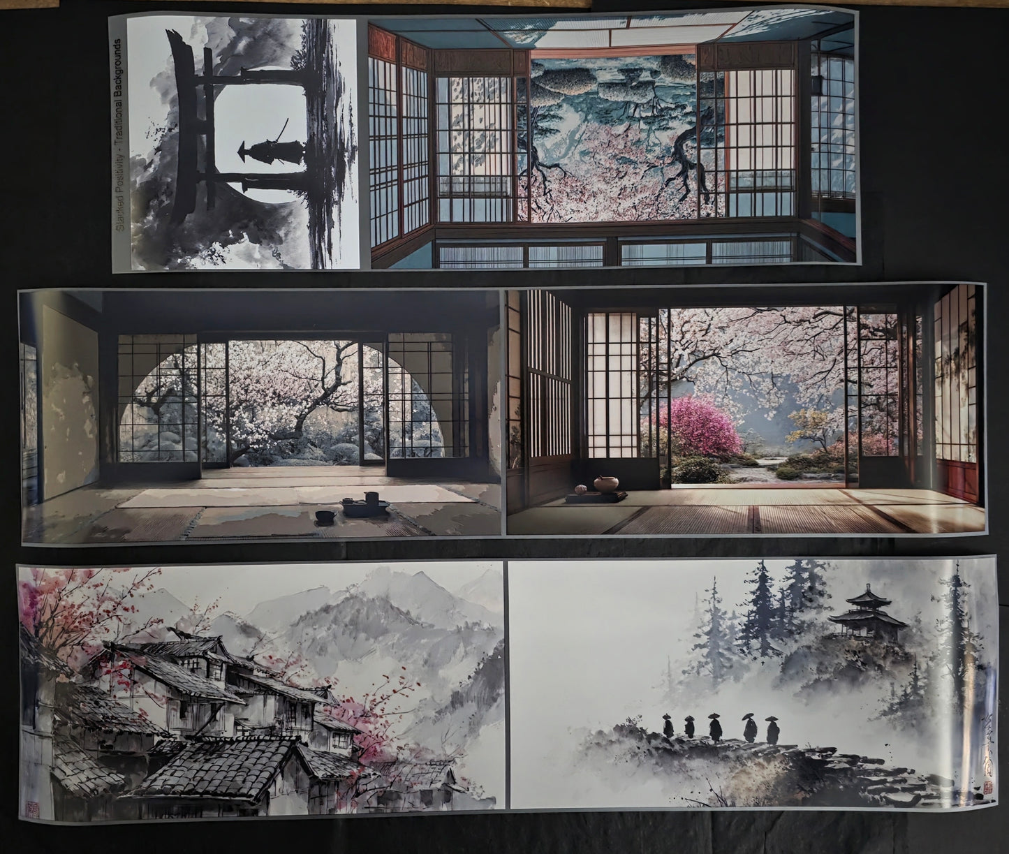 Giant Traditional Background 12cm