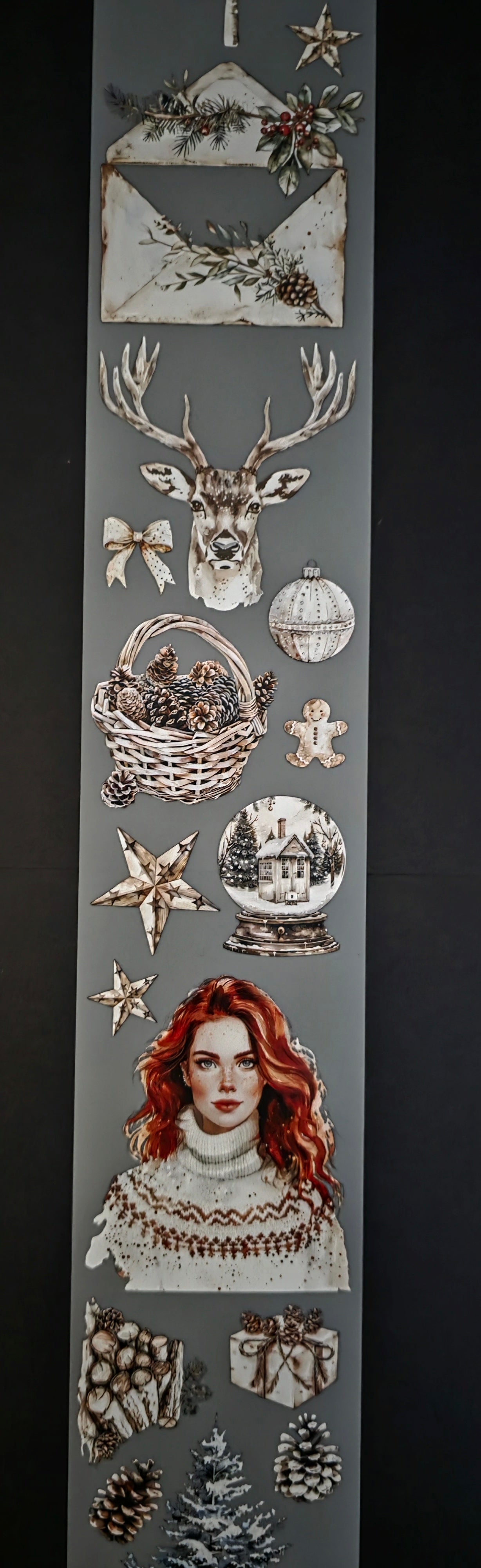 Pinecone Christmas 7cm
