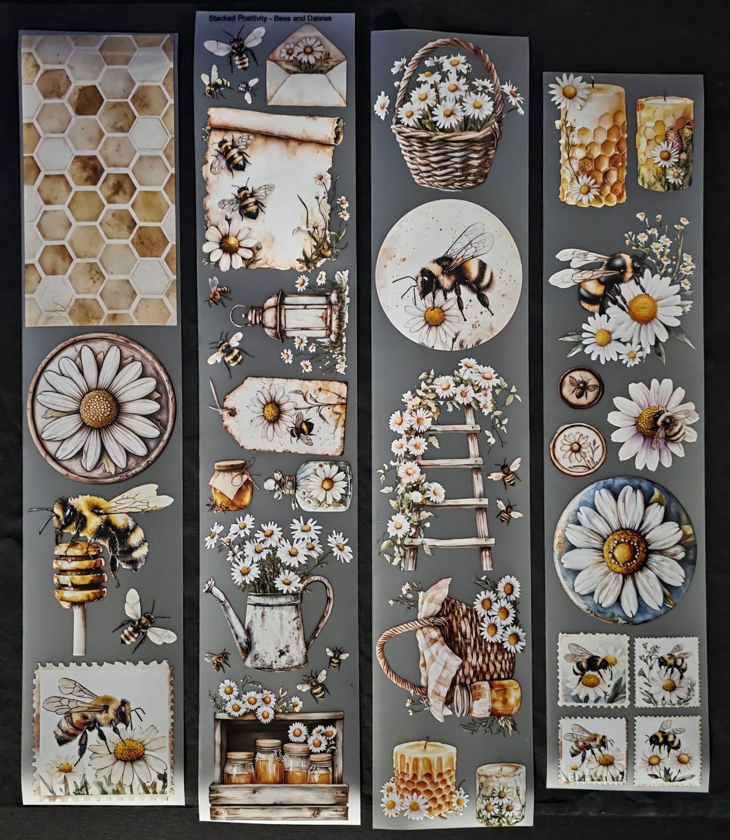 Bee's & Daisies 7mm