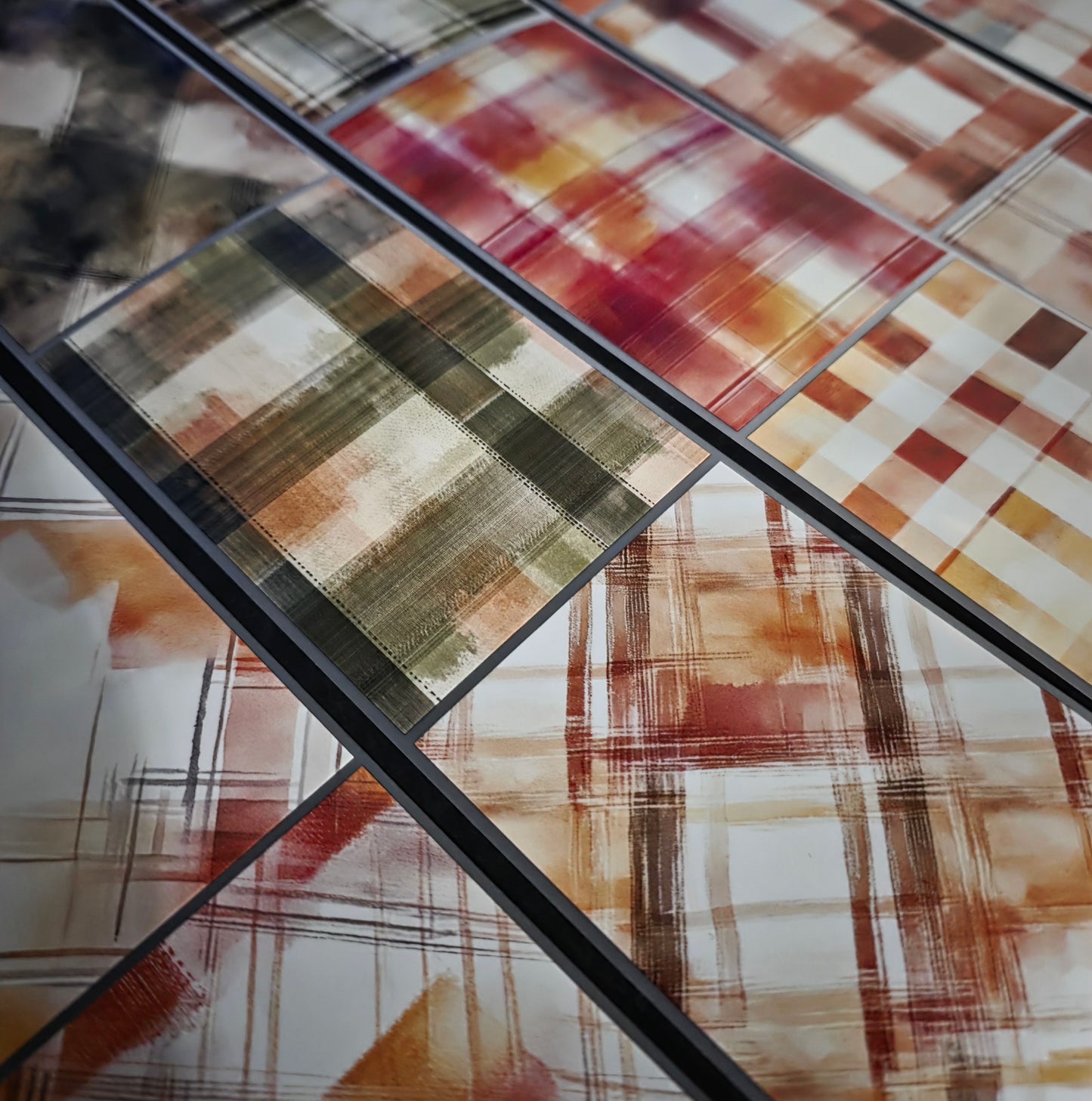 Autumn Plaids 7mm