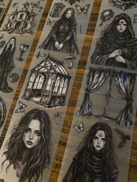 Black witch 7cm x 150cm - April launch