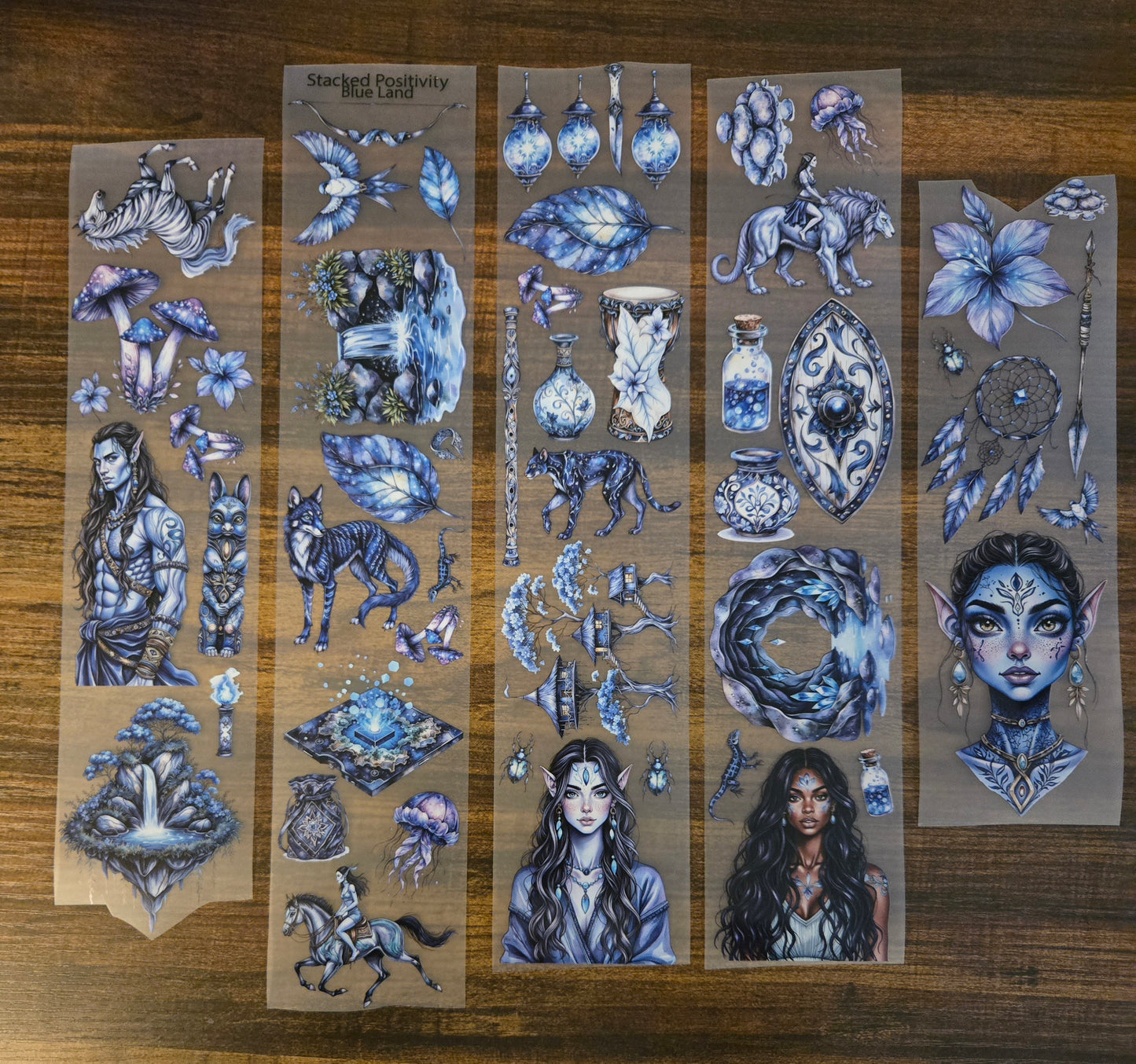 BLUE LAND - MAY LAUNCH - 7CM BY 150CM
