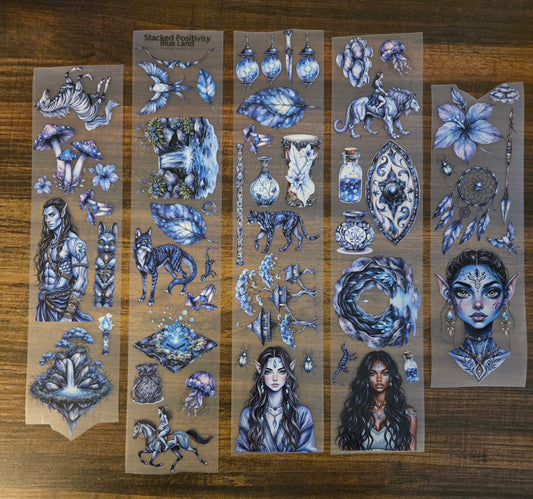 BLUE LAND - MAY LAUNCH - 7CM BY 150CM