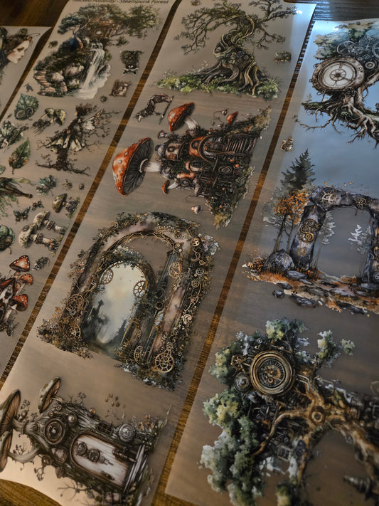 STEAMPUNK FOREST - 12CM X 150CM - APRIL LAUNCH