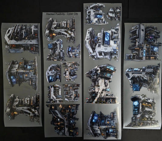 Giant Cyber City 12cm