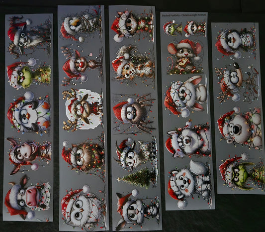 Christmas Light Animals 7mm
