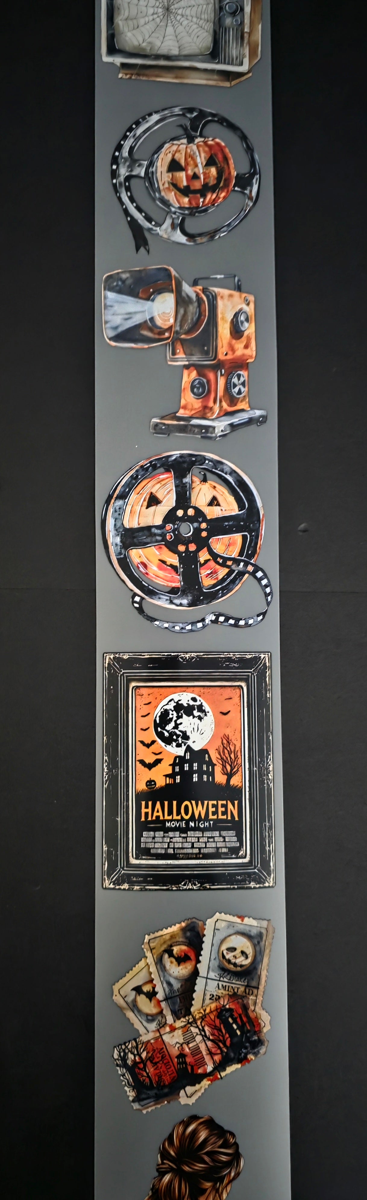 Halloween Movie Night 7cm