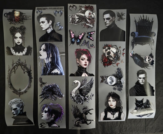 Gothic Ladies & Gents 7cm