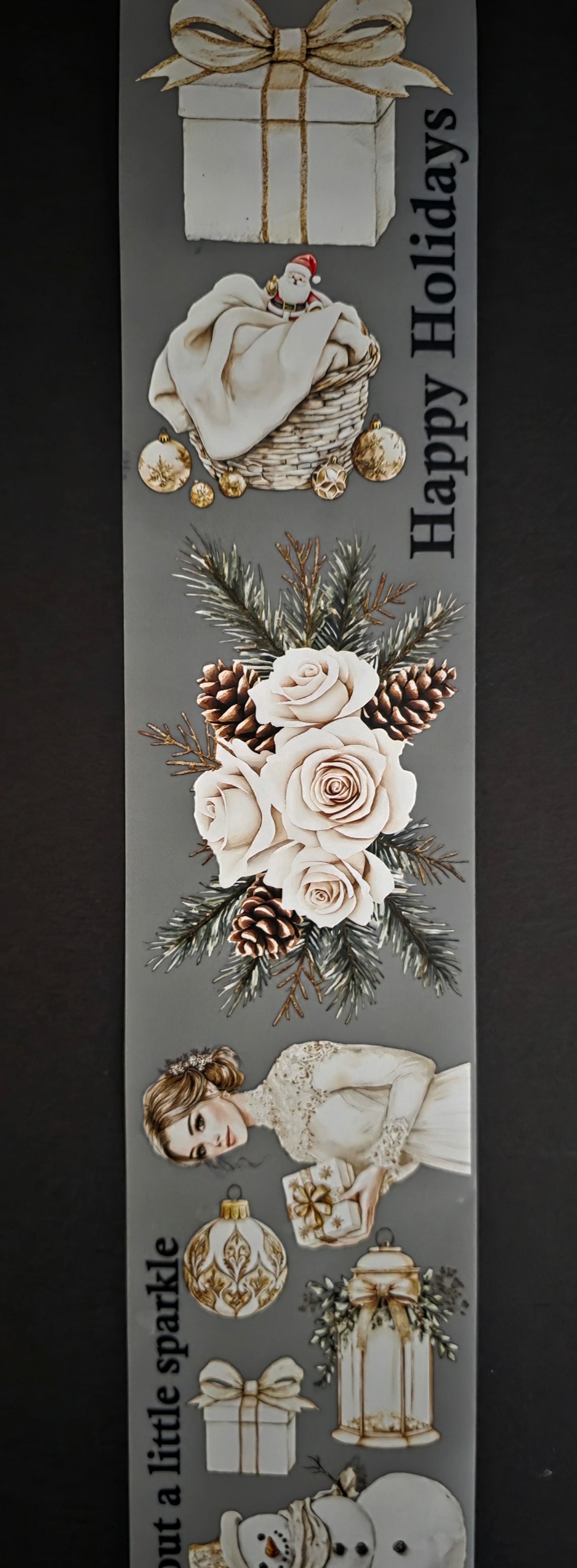 Golden Christmas 7cm
