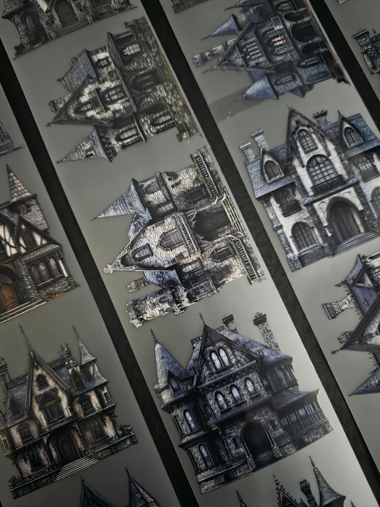 Gothic Houses 7cm