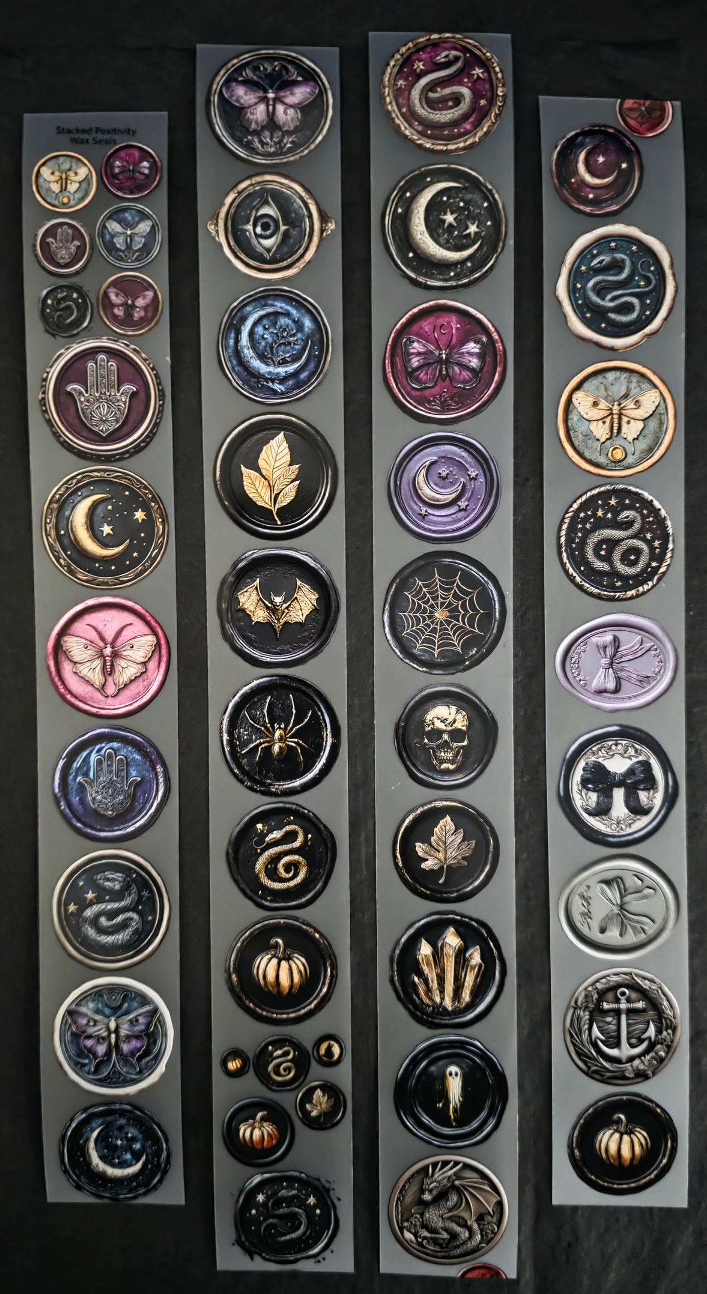 Mini Wax Seals ⚫️ 3cm