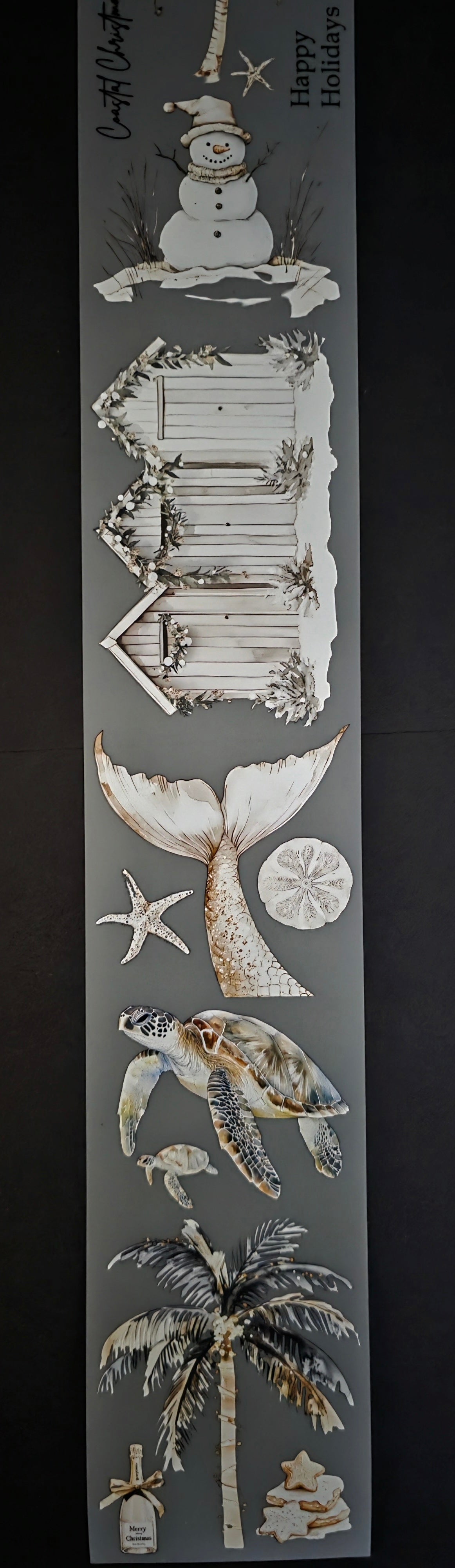 Coastal Christmas 7cm
