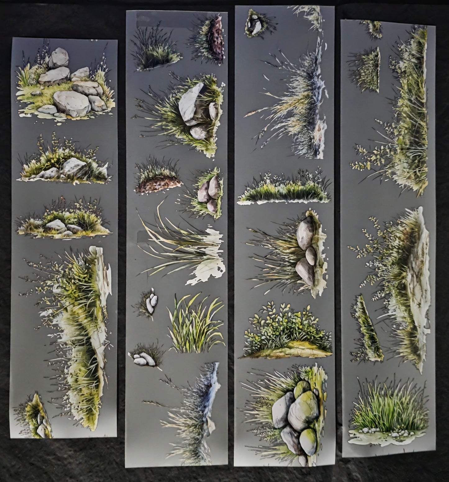 Grass Mounds 7cm