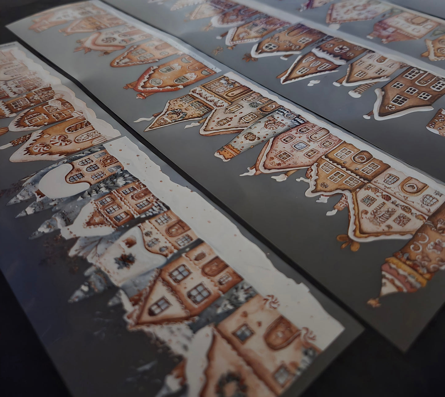 Gingerbread Borders 7cm