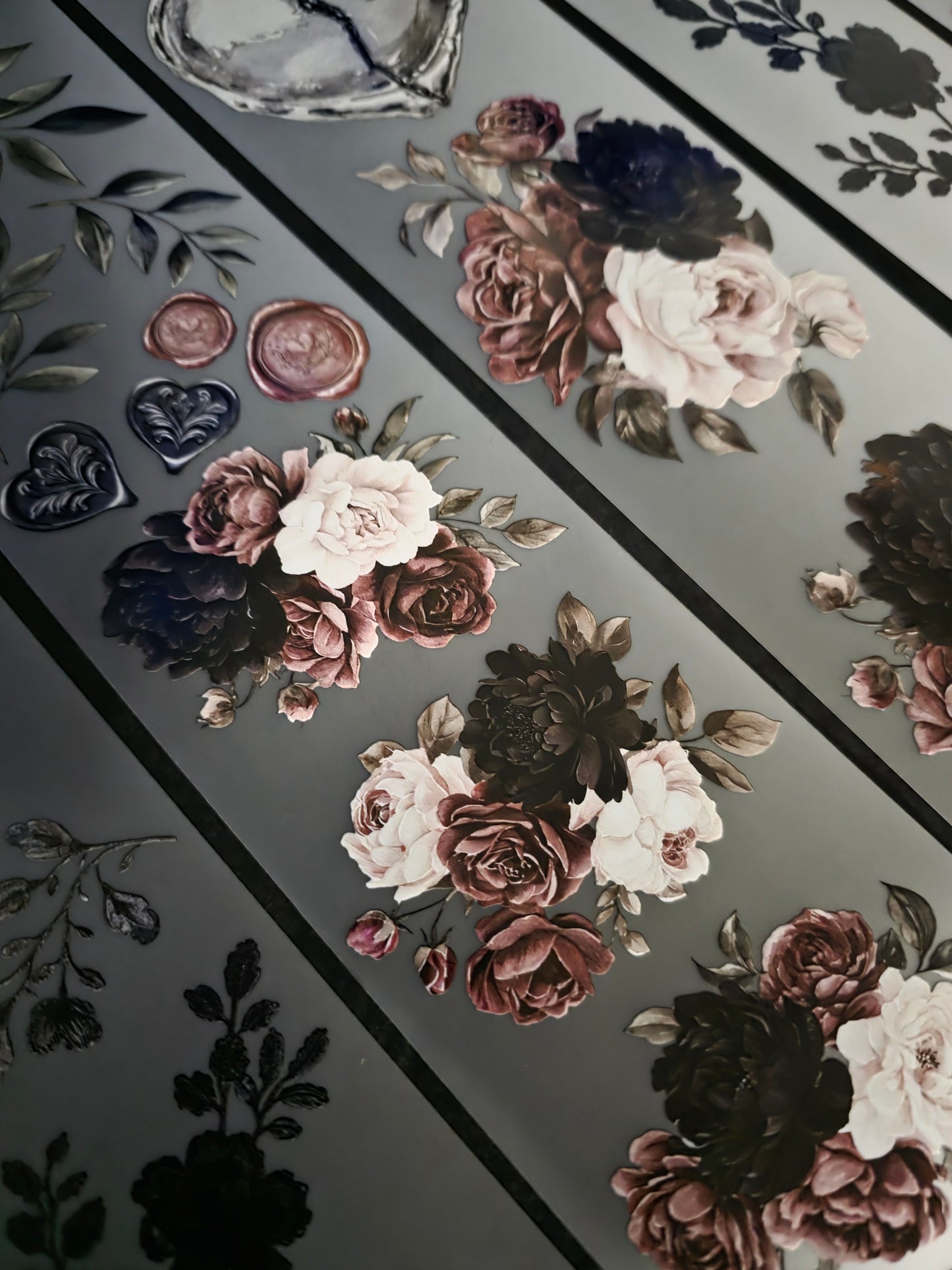 dark romance florals